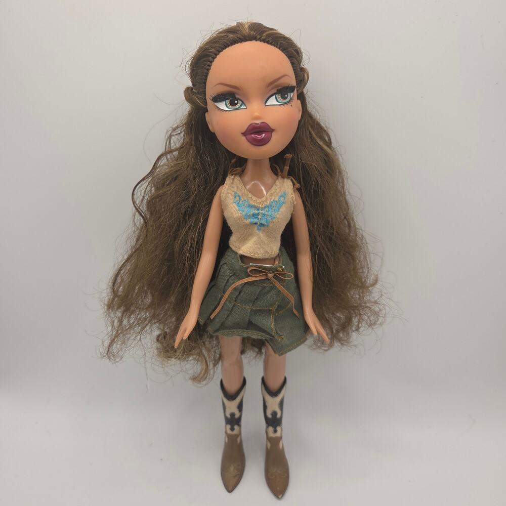 Vintage Bratz Wild West Yasmin Doll Redressed with Original Cowgirl Boots